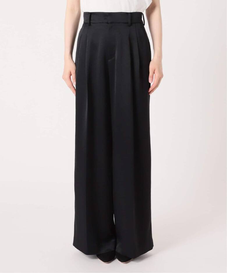 Minimal Satin パンツ（スラックス）｜Deuxieme Classe 