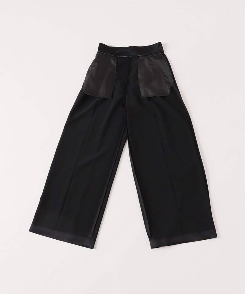 Minimal Satin パンツ（スラックス）｜Deuxieme Classe 