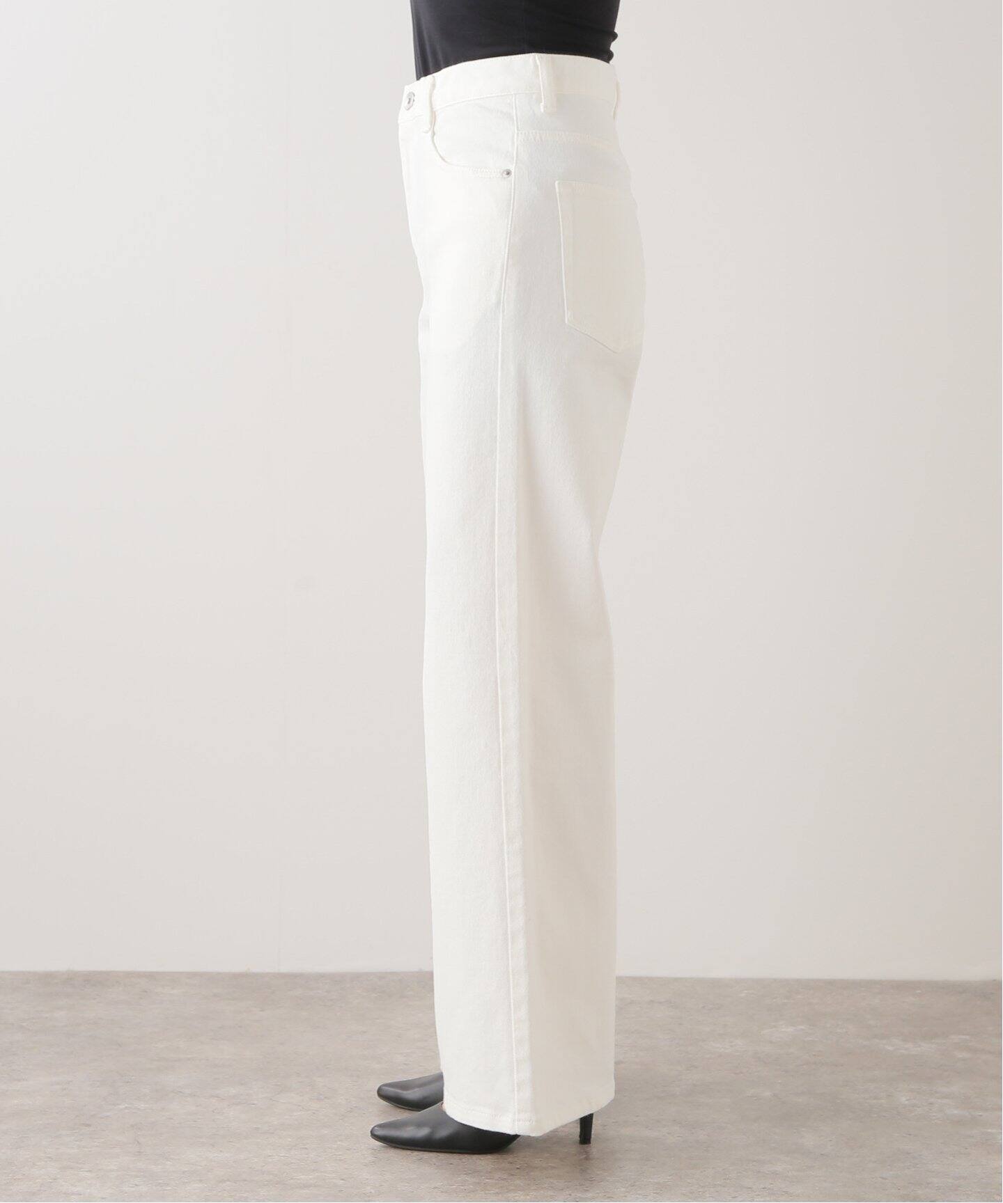 Loose Jeans (white)（デニムパンツ・ジーンズ）｜Deuxieme Classe  