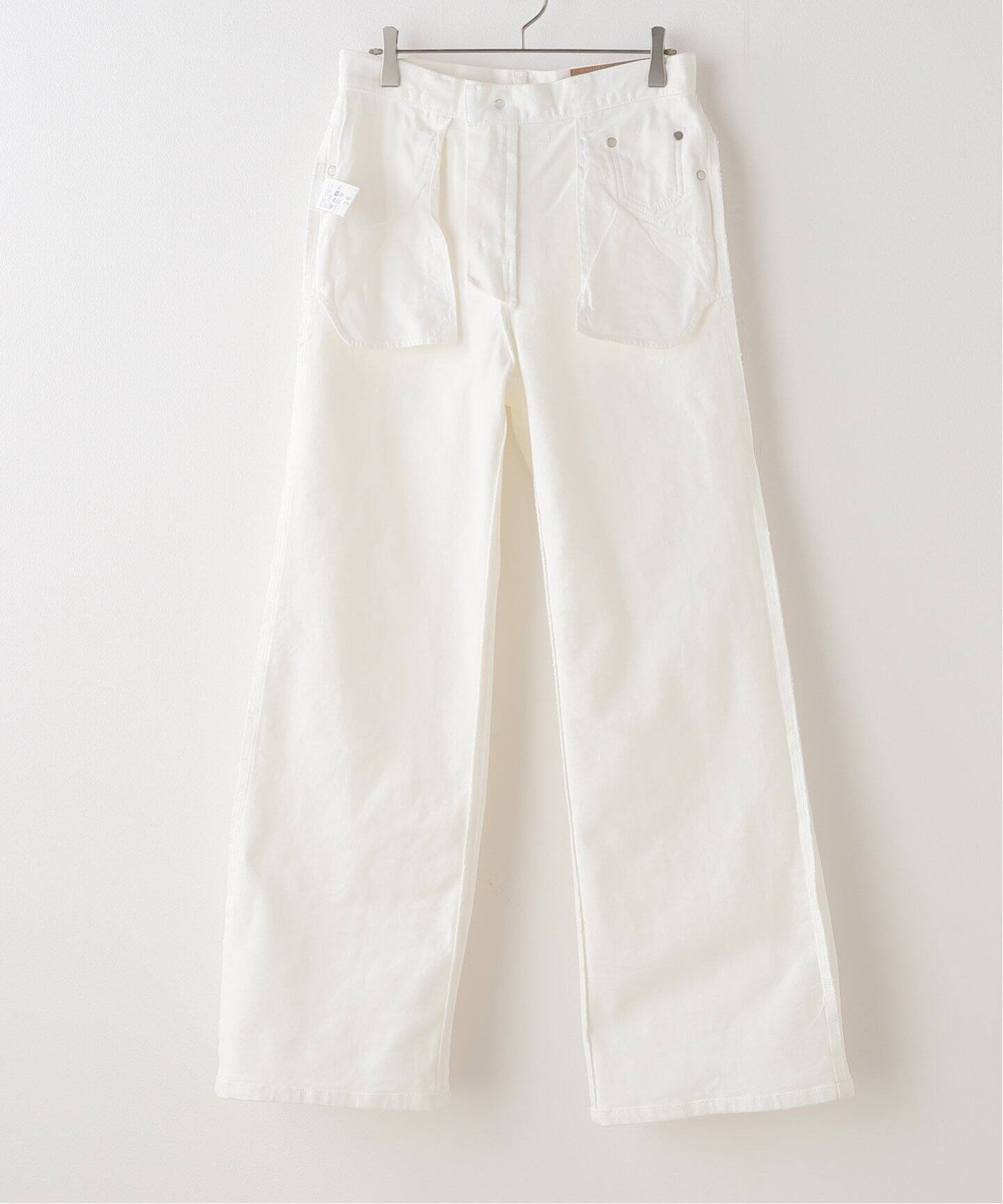 Loose Jeans (white)（デニムパンツ・ジーンズ）｜Deuxieme Classe 