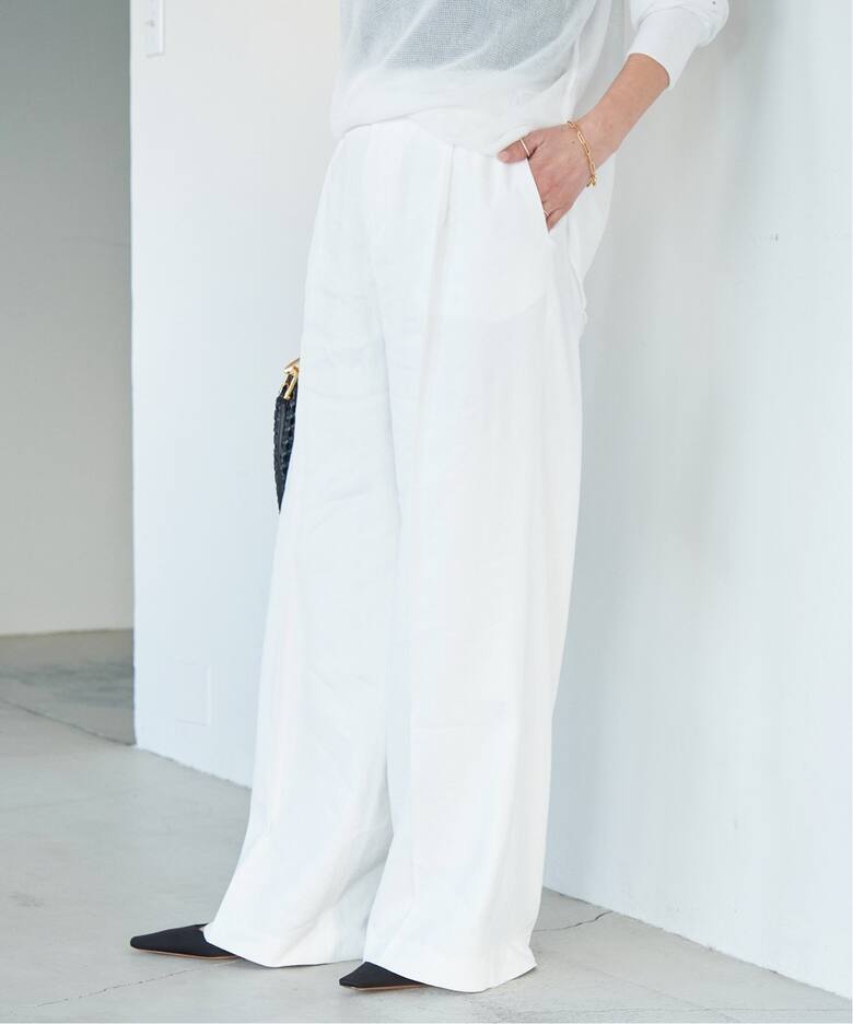 Summer ワイドパンツ（スラックス）｜Deuxieme Classe（ドゥーズィエム  