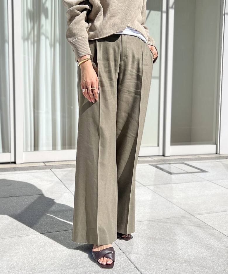 Summer ワイドパンツ（スラックス）｜Deuxieme Classe（ドゥーズィエム  