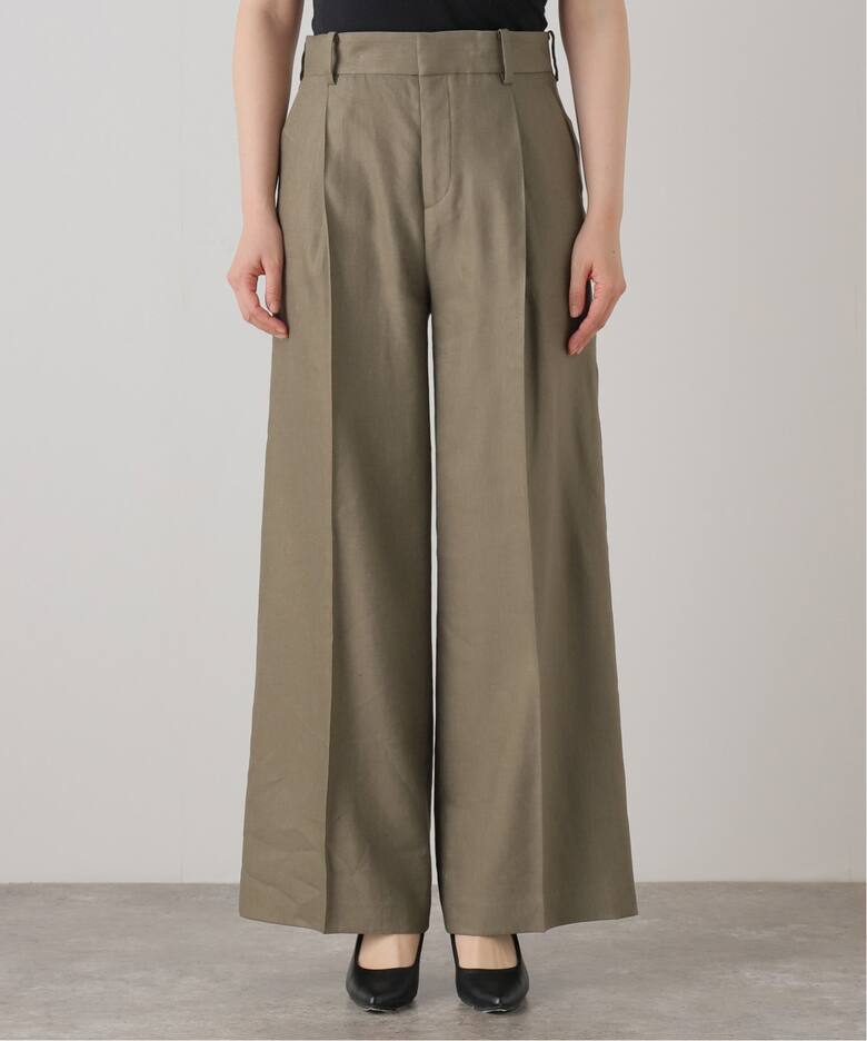 Summer ワイドパンツ（スラックス）｜Deuxieme Classe  