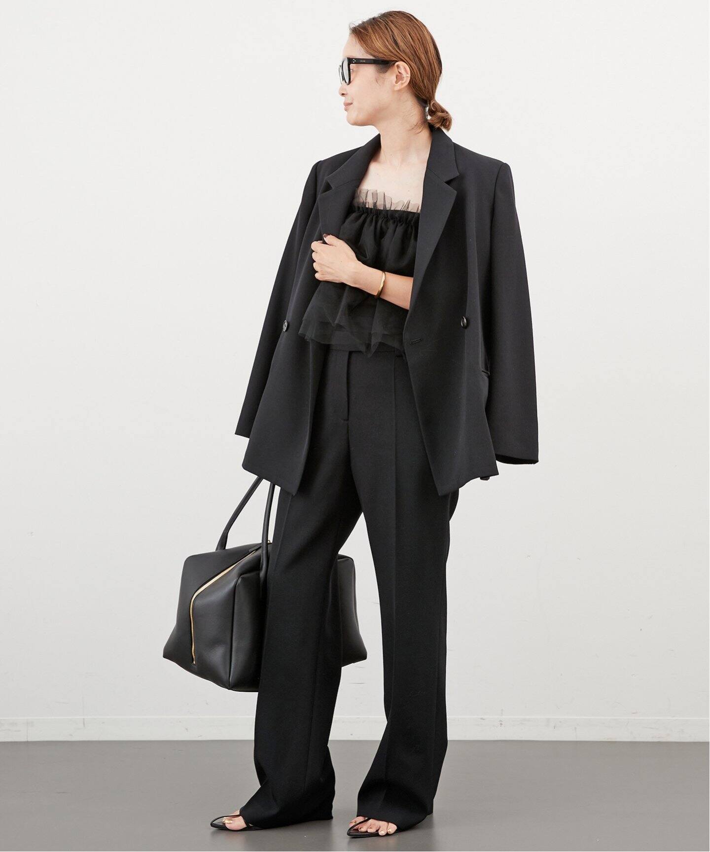 スリムフレアパンツ2（スラックス）｜Deuxieme Classe（ドゥーズィエム  