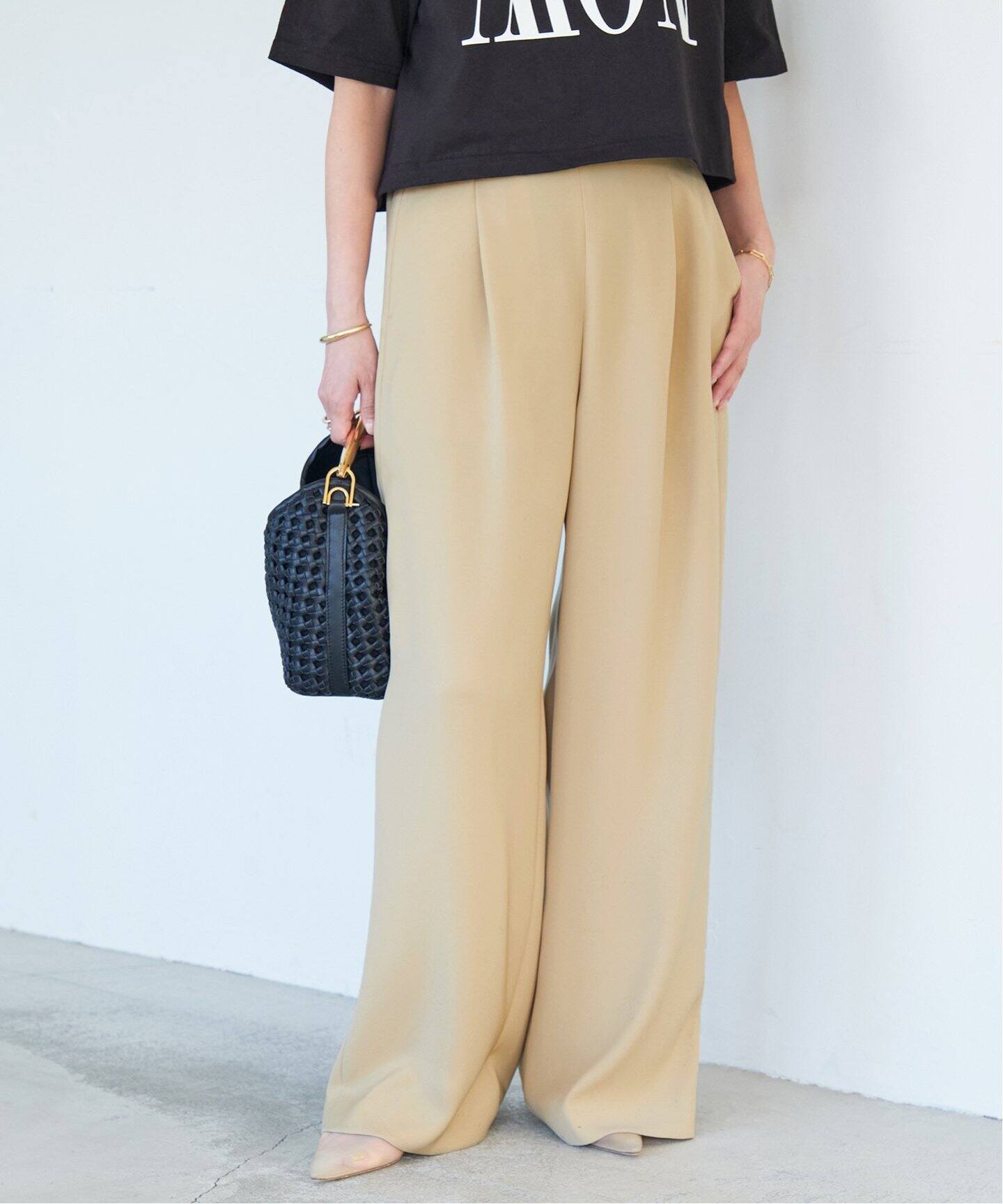 イージーワイドパンツ 3（その他パンツ）｜Deuxieme Classe  