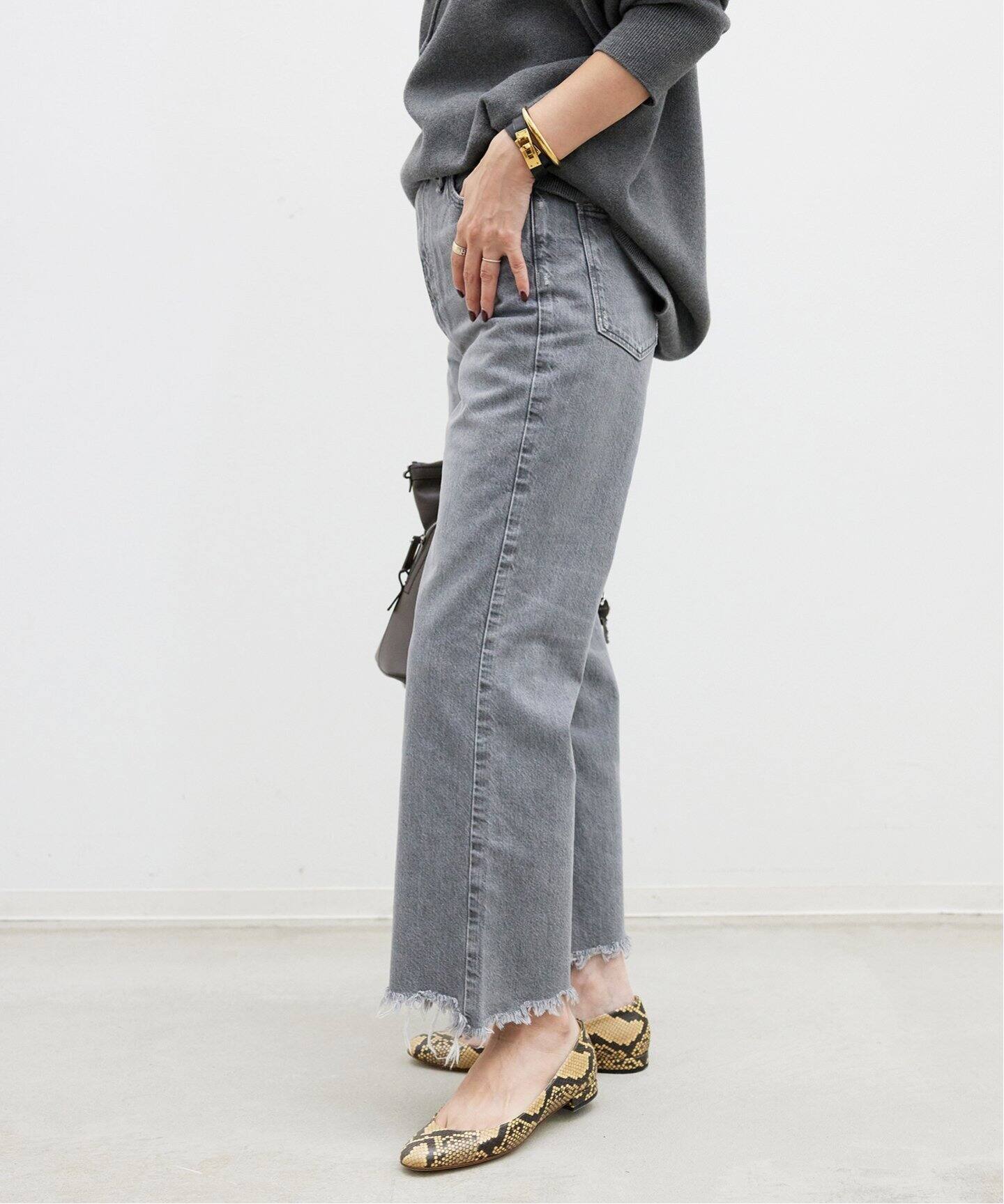 UPPER HIGHTS/アッパーハイツ 】THE TAYLOR CROP DENIM（デニムパンツ 