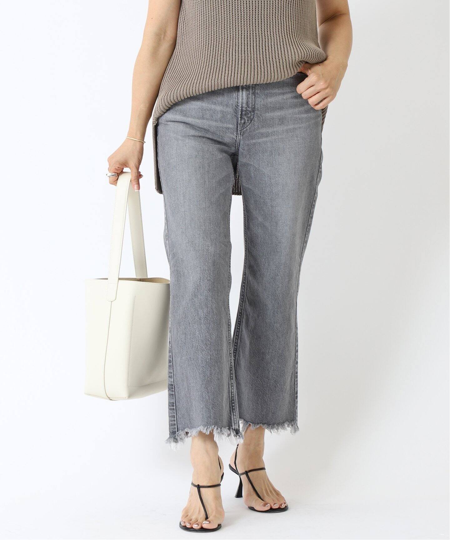 UPPER HIGHTS/アッパーハイツ 】THE TAYLOR CROP DENIM（デニムパンツ 