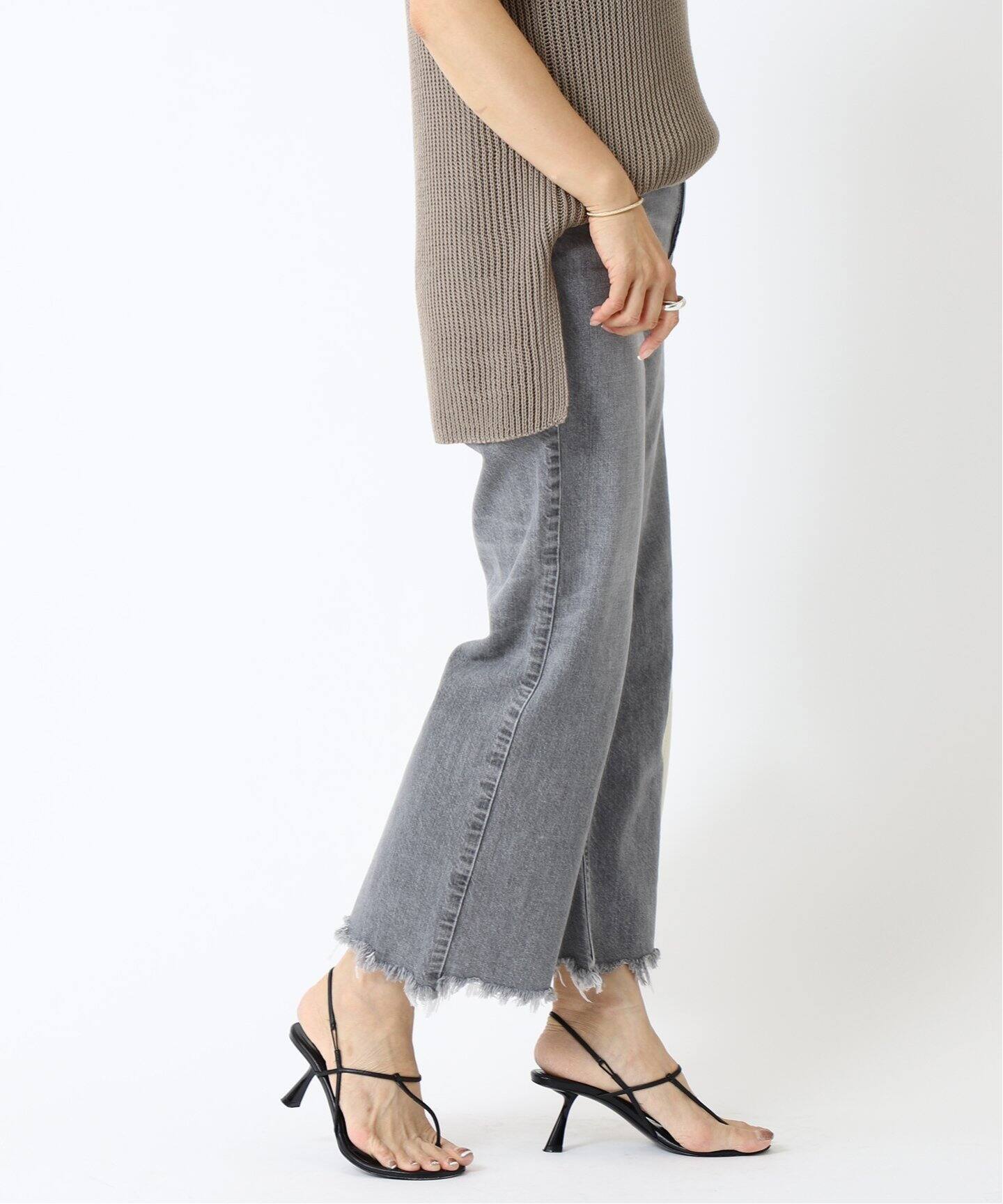 UPPER HIGHTS/アッパーハイツ 】THE TAYLOR CROP DENIM（デニムパンツ  