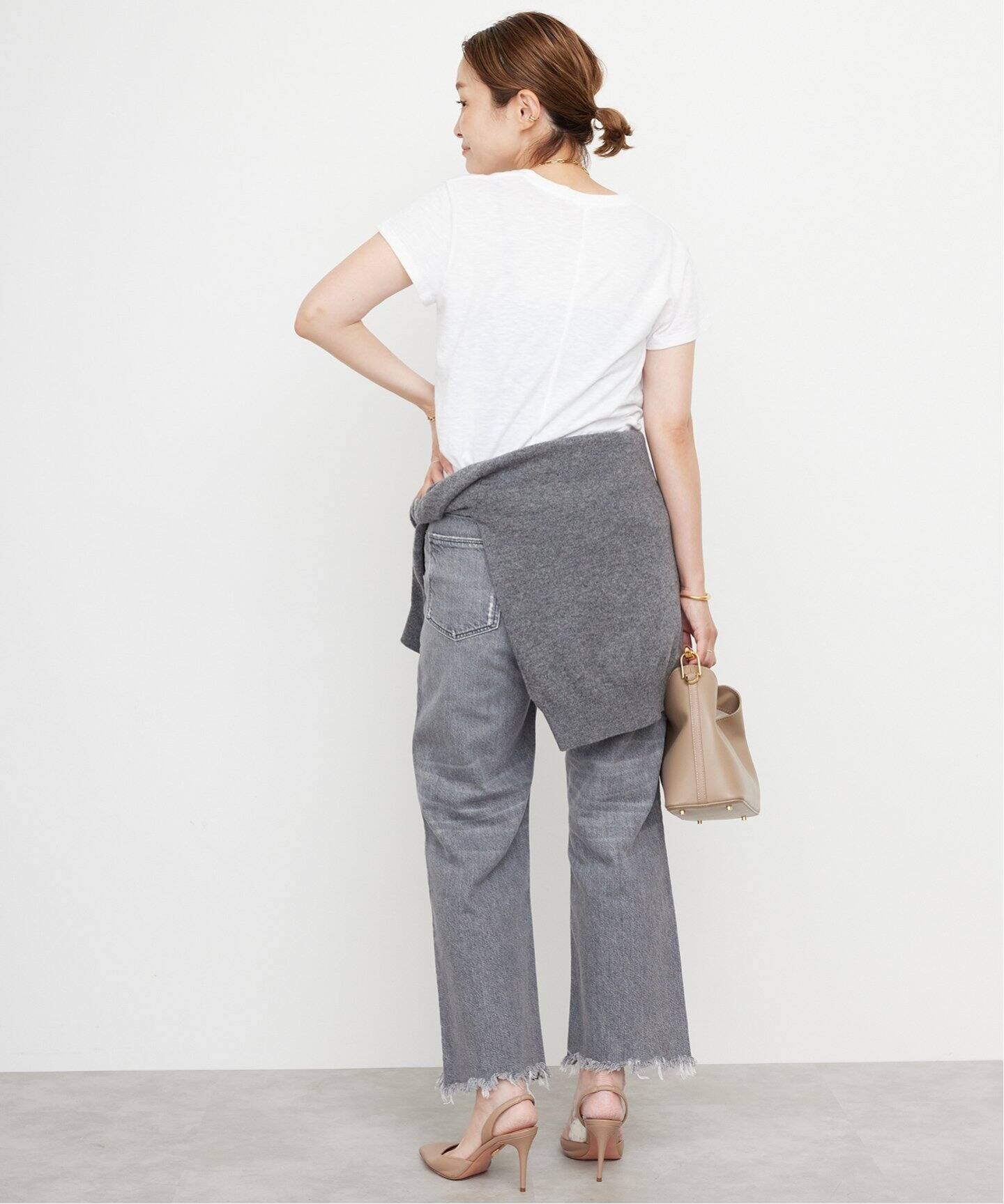UPPER HIGHTS/アッパーハイツ 】THE TAYLOR CROP DENIM（デニムパンツ 