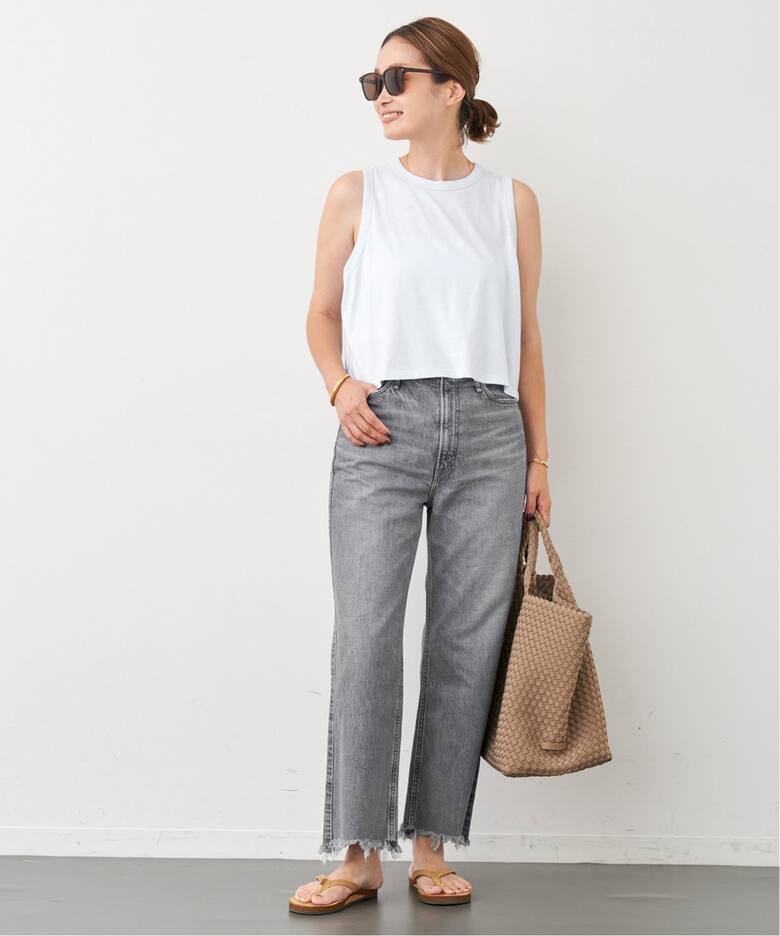 UPPER HIGHTS/アッパーハイツ 】THE TAYLOR CROP DENIM（デニムパンツ 