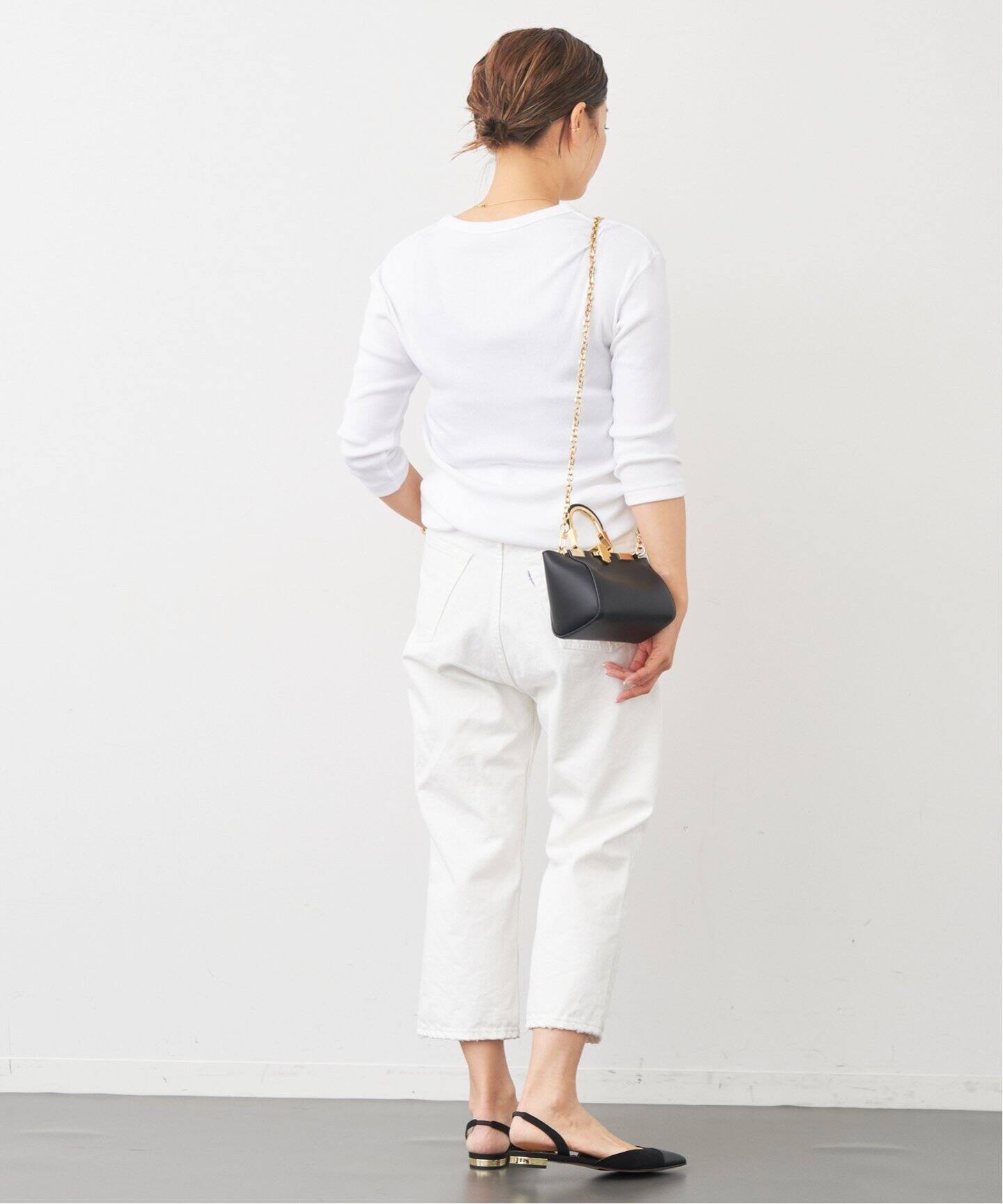 MADISONBLUE / マディソンブルー】CRASHED SAROUEL PANTS DENIM 