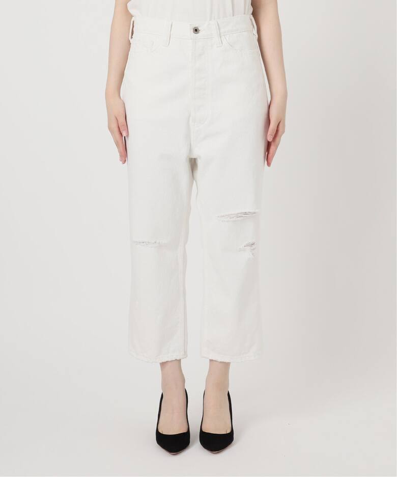 MADISONBLUE / マディソンブルー】CRASHED SAROUEL PANTS DENIM