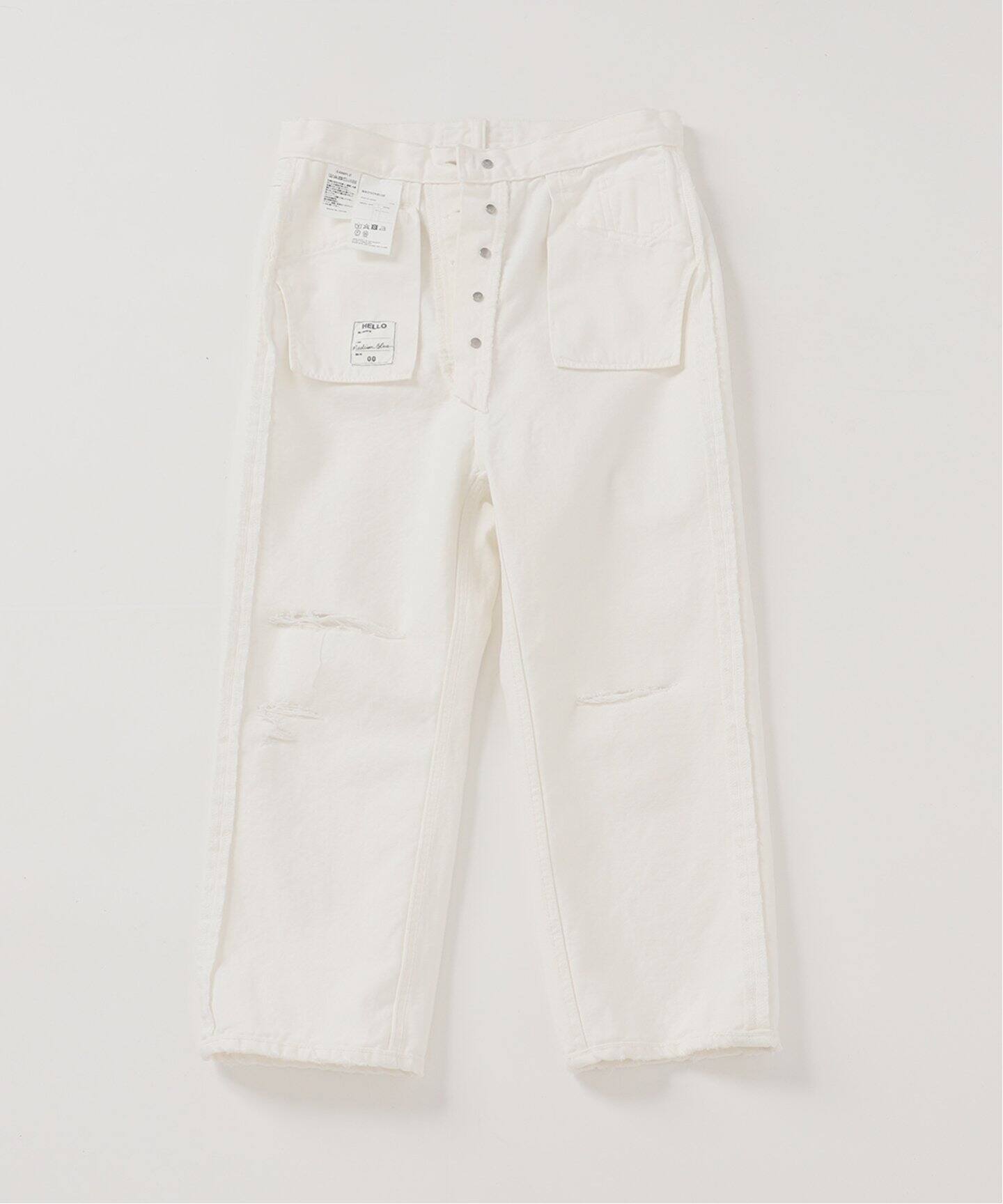MADISONBLUE / マディソンブルー】CRASHED SAROUEL PANTS DENIM 