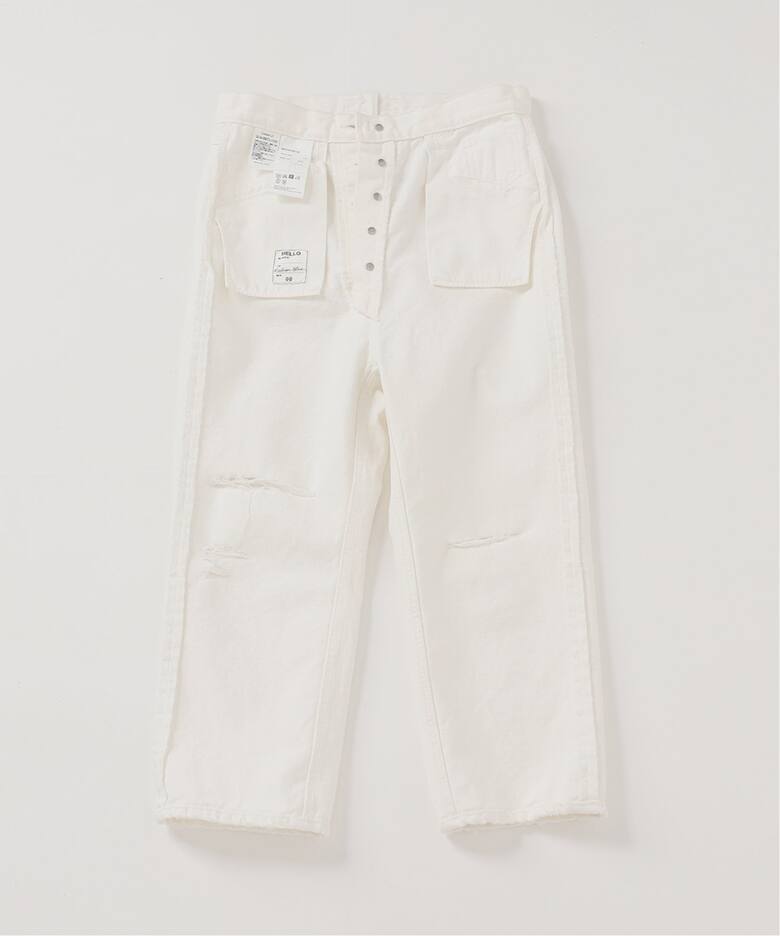 MADISONBLUE / マディソンブルー】CRASHED SAROUEL PANTS DENIM 