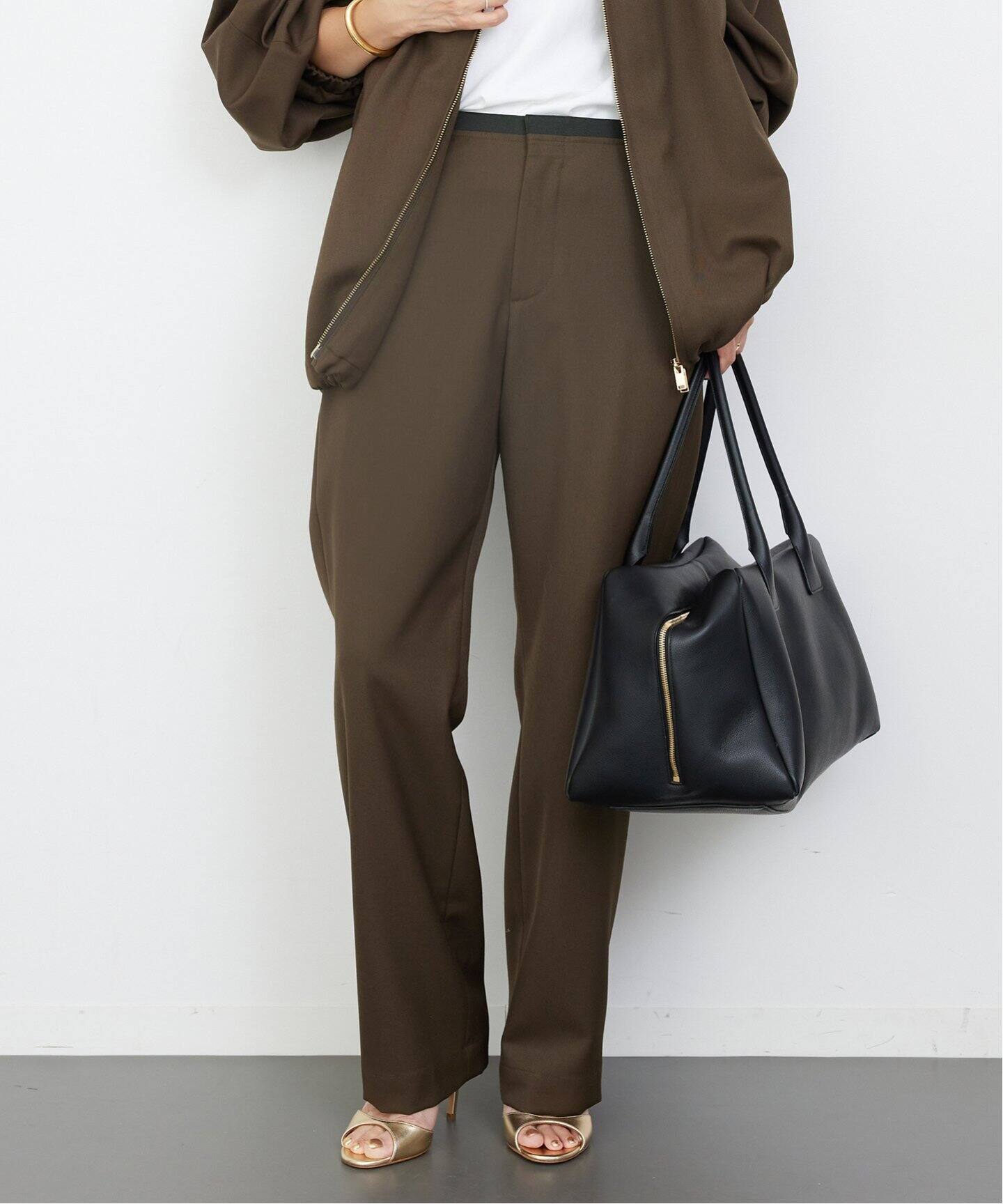 LE 17 SEPTEMBRE/ル ディセット セプトンブル】WAIST DETAIL PANTS 