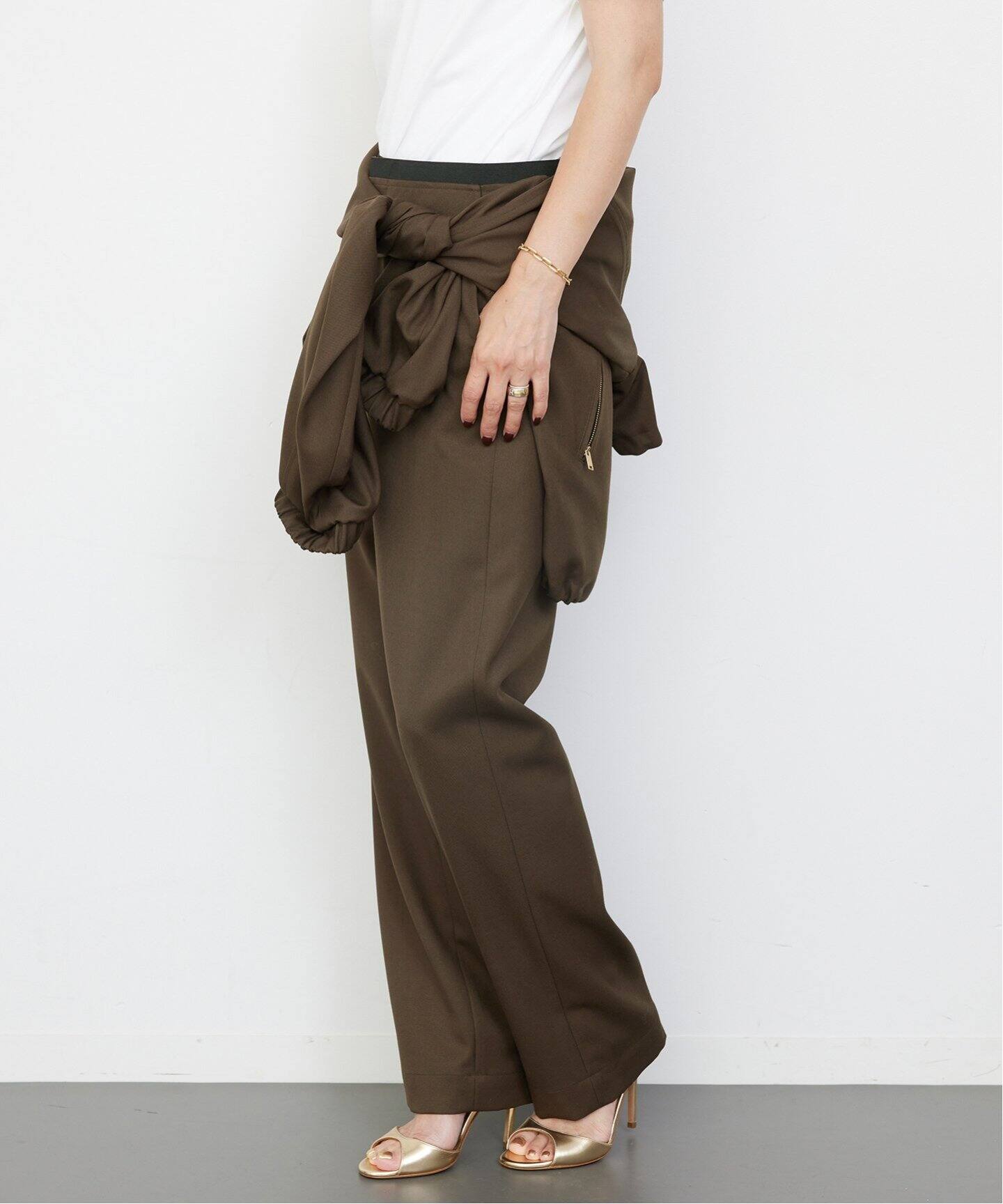 LE 17 SEPTEMBRE/ル ディセット セプトンブル】WAIST DETAIL PANTS 