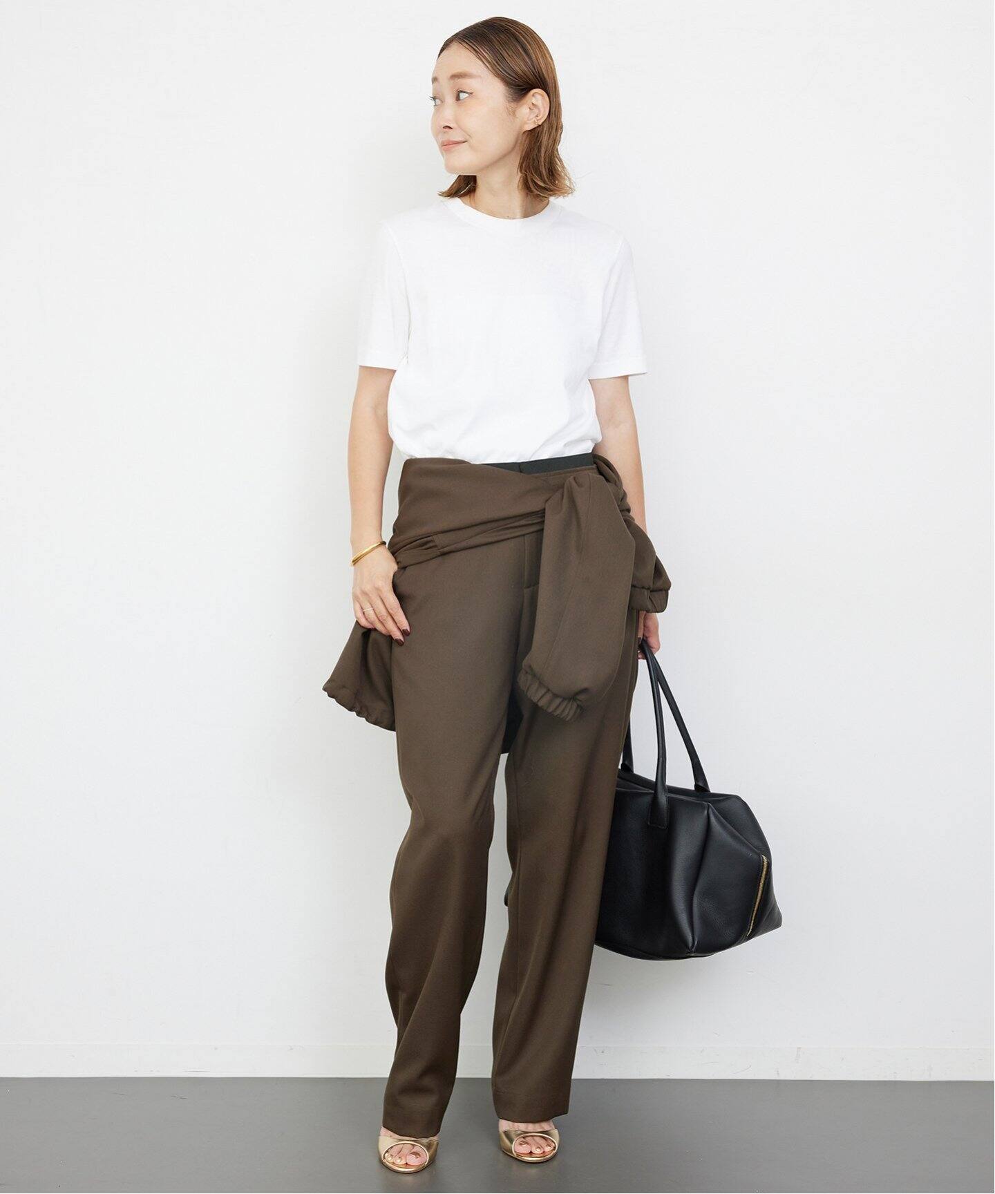 LE 17 SEPTEMBRE/ル ディセット セプトンブル】WAIST DETAIL PANTS 