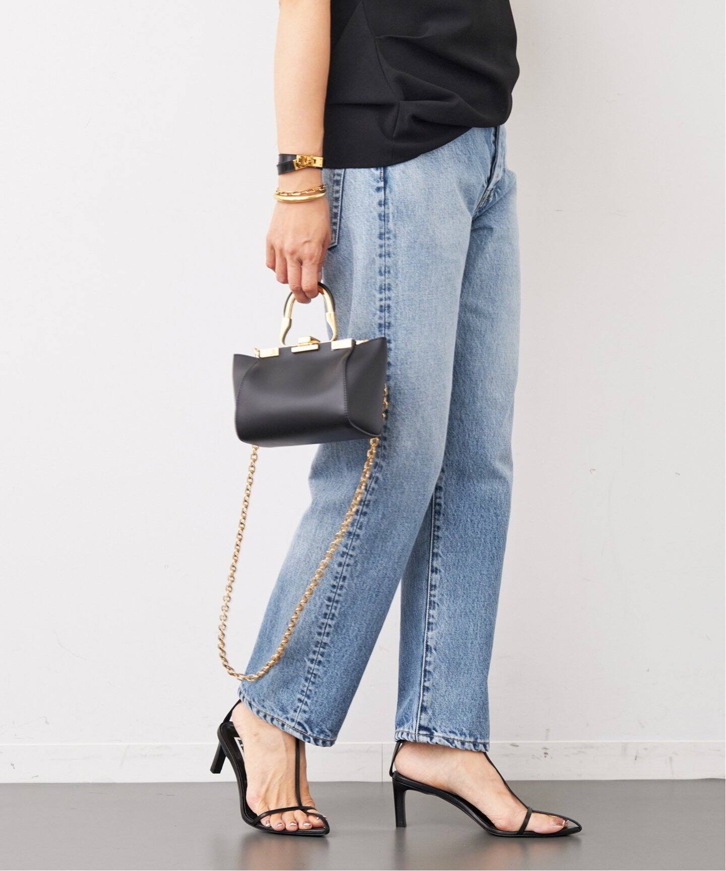 MADISONBLUE / マディソンブルー】テーパードデニム（デニムパンツ  