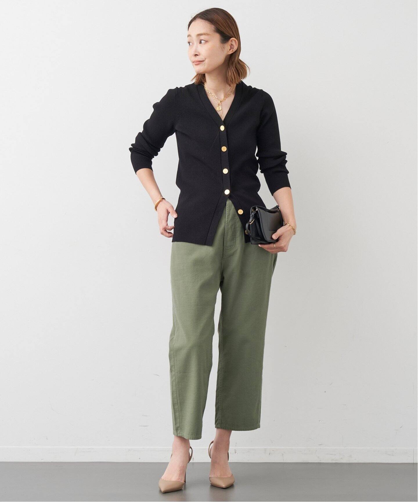 MADISONBLUE / マディソンブルー】 SAROUEL パンツ L.oz BS（カーゴ  