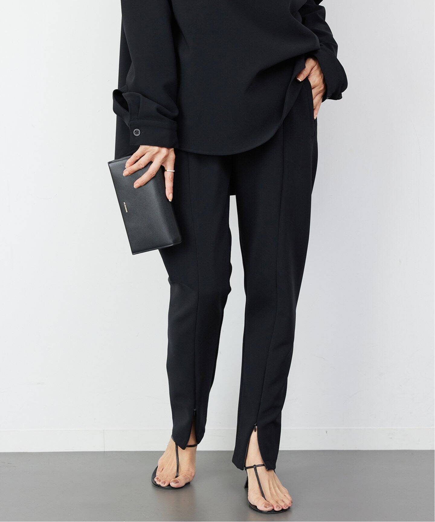 COGTHEBIGSMOKE/コグ ザ ビッグスモーク】KAIKEE ZIP SLIT TROUSE  