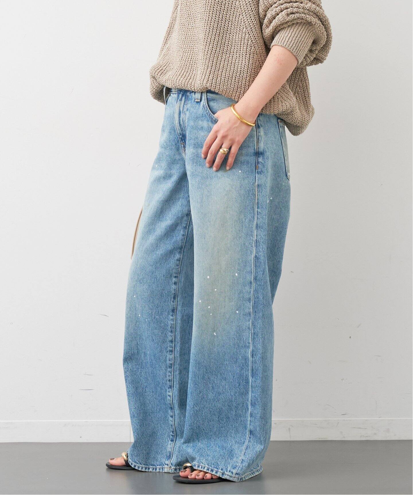 SLVRLAKE/シルバーレイク】 MICA LOOSE DENIM（デニムパンツ・ジーンズ  