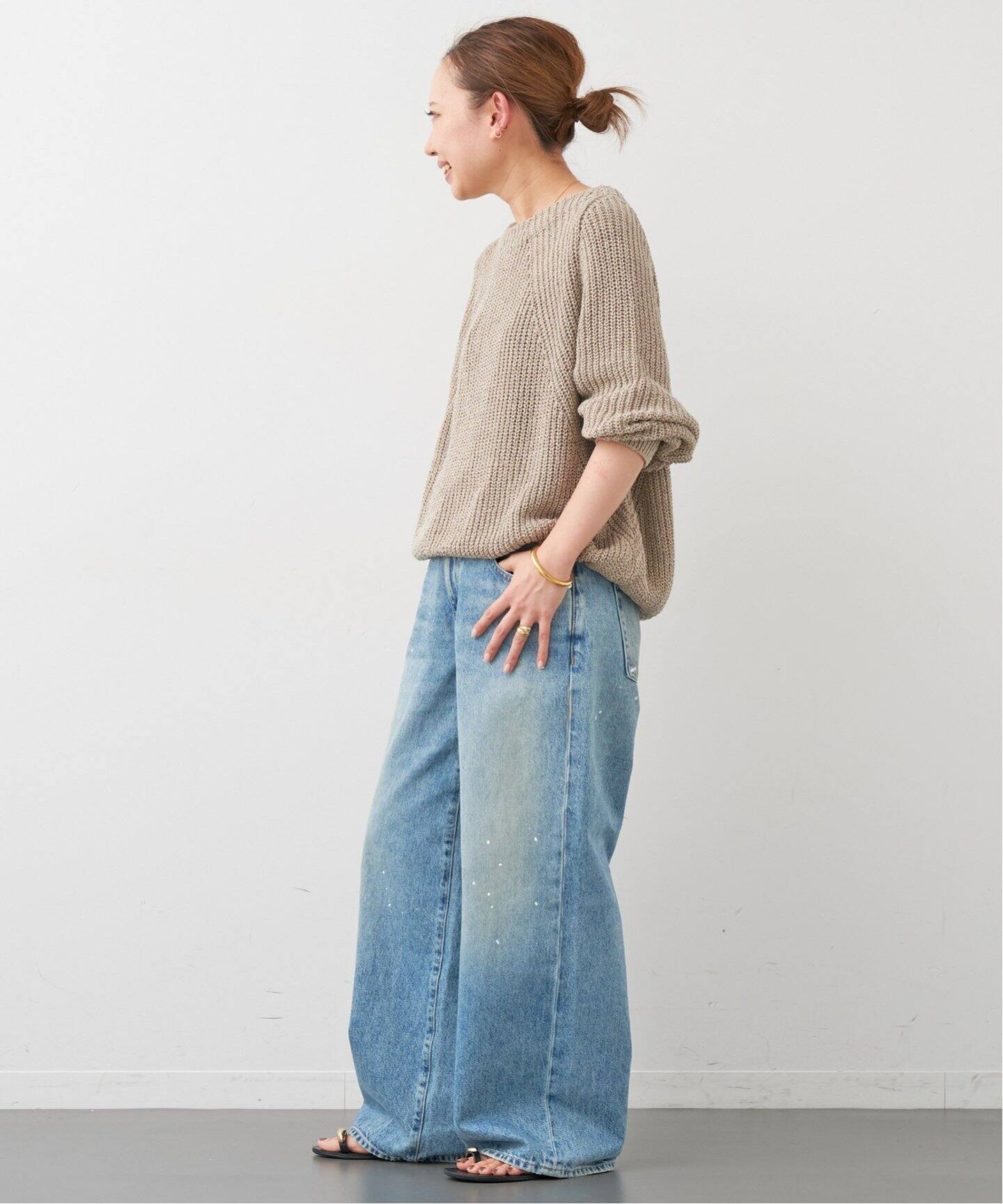 SLVRLAKE/シルバーレイク】 MICA LOOSE DENIM（デニムパンツ・ジーンズ 