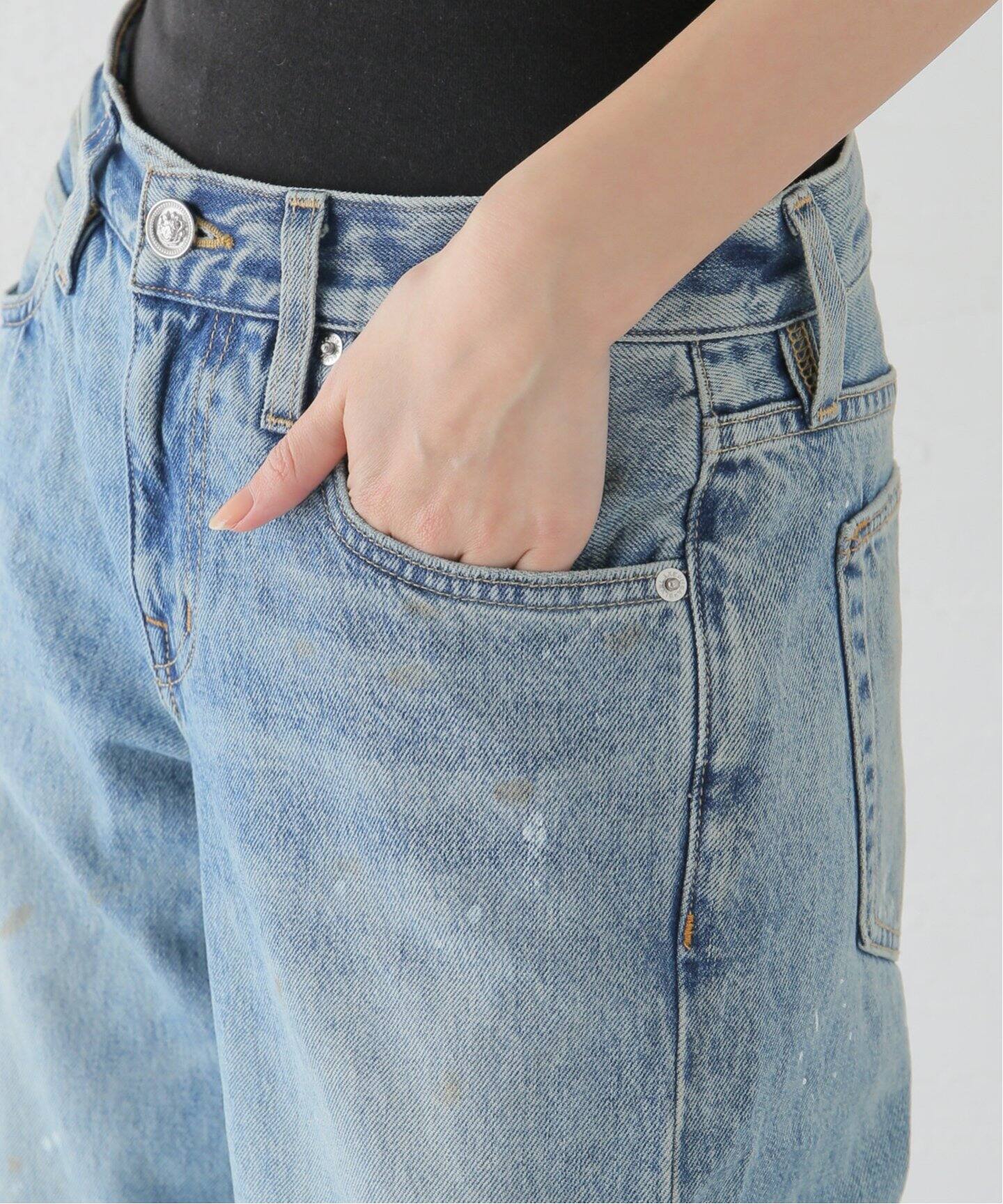 SLVRLAKE/シルバーレイク】 MICA LOOSE DENIM（デニムパンツ・ジーンズ 