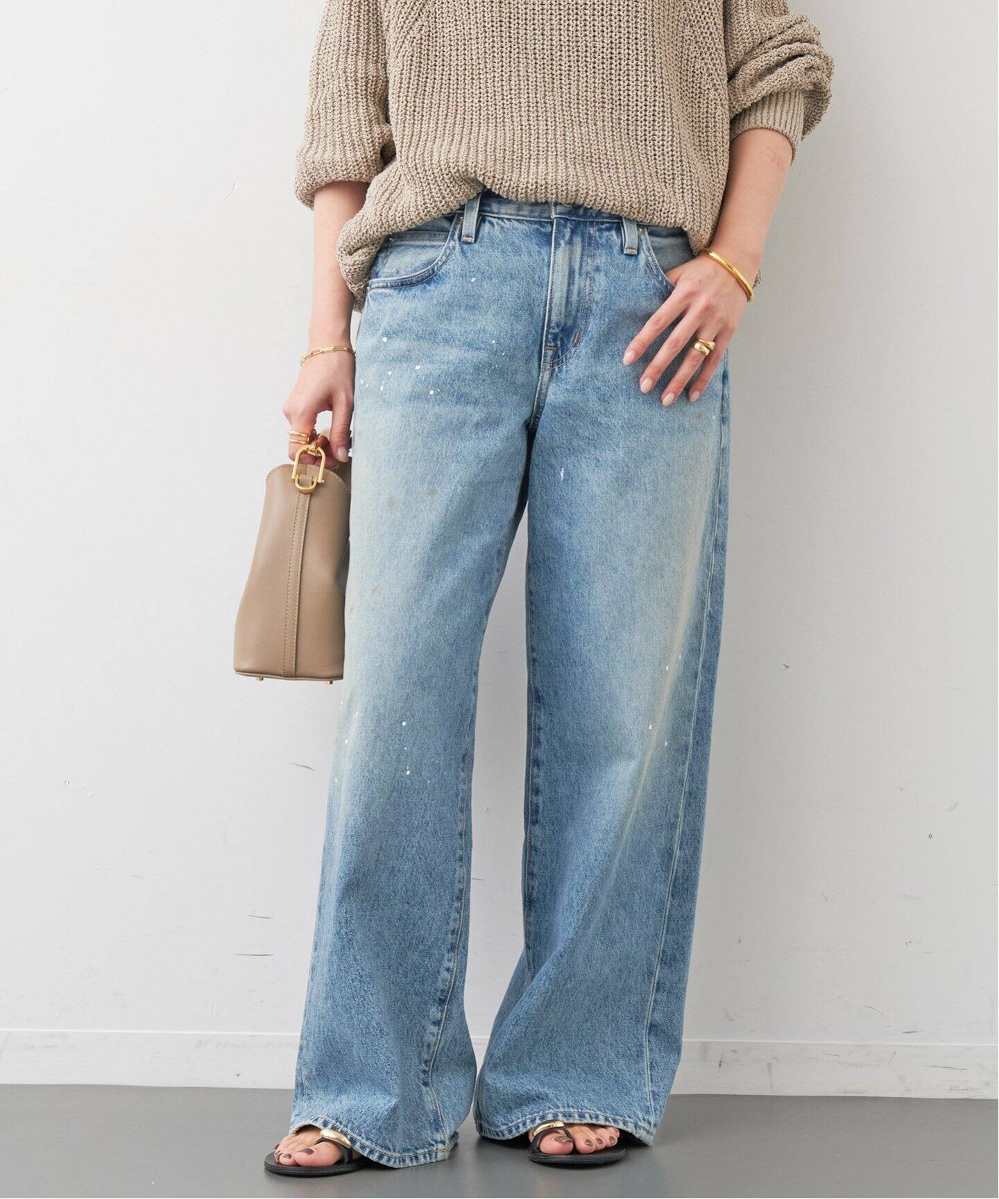 SLVRLAKE/シルバーレイク】 MICA LOOSE DENIM（デニムパンツ・ジーンズ  