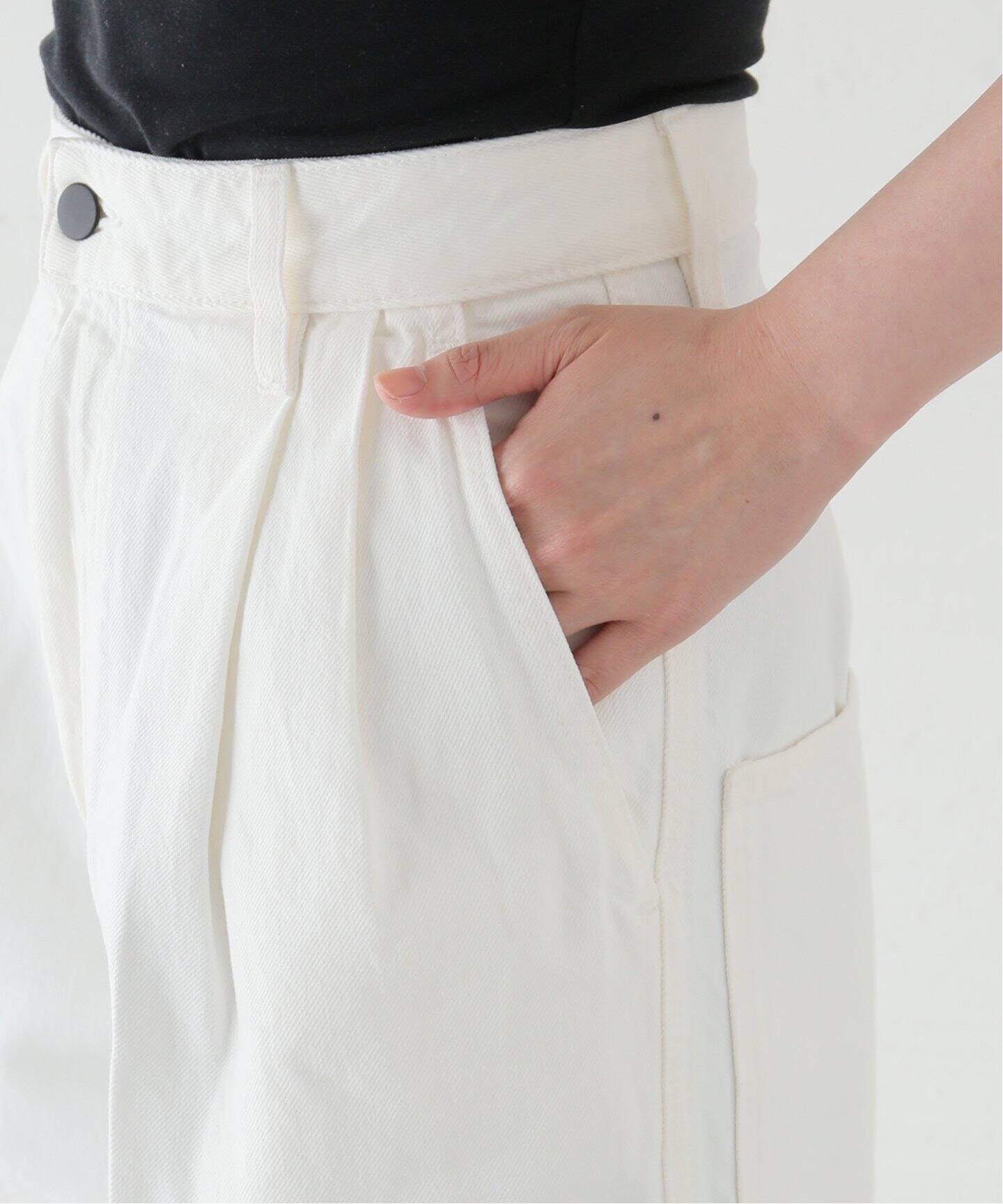 【カルメイヤー】DEEP POCKET WIDE LEG JEAN デニム 34 カルメイヤー】DEEP POCKET WIDE LEG JEAN デニム 34 - メルカリ