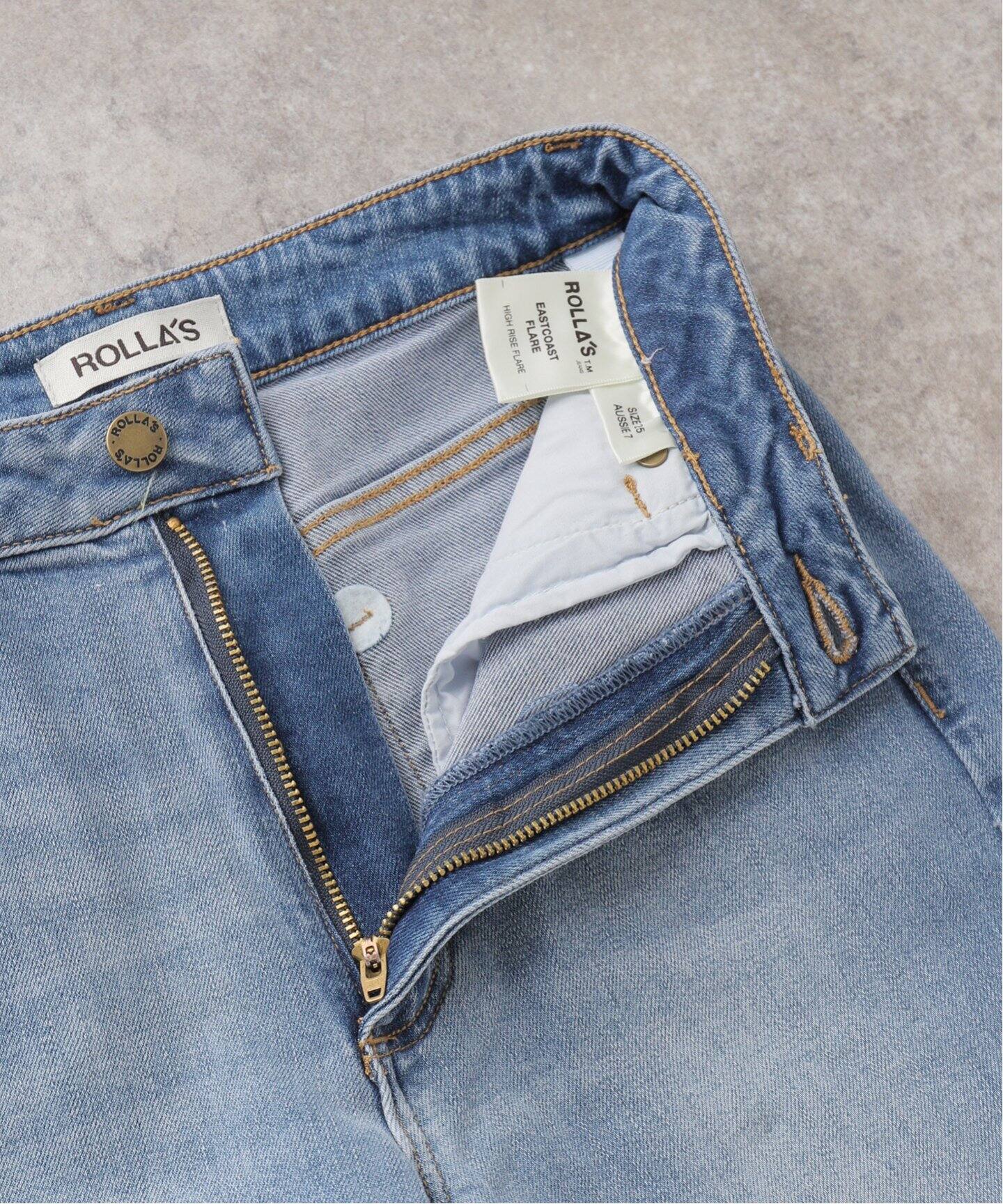 ROLLAS/ローラス】 EASTCOAST FLARE DENIM（デニムパンツ・ジーンズ 