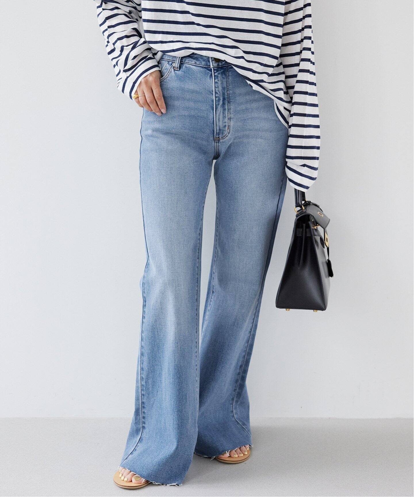 ROLLAS/ローラス】 EASTCOAST FLARE DENIM（デニムパンツ・ジーンズ  