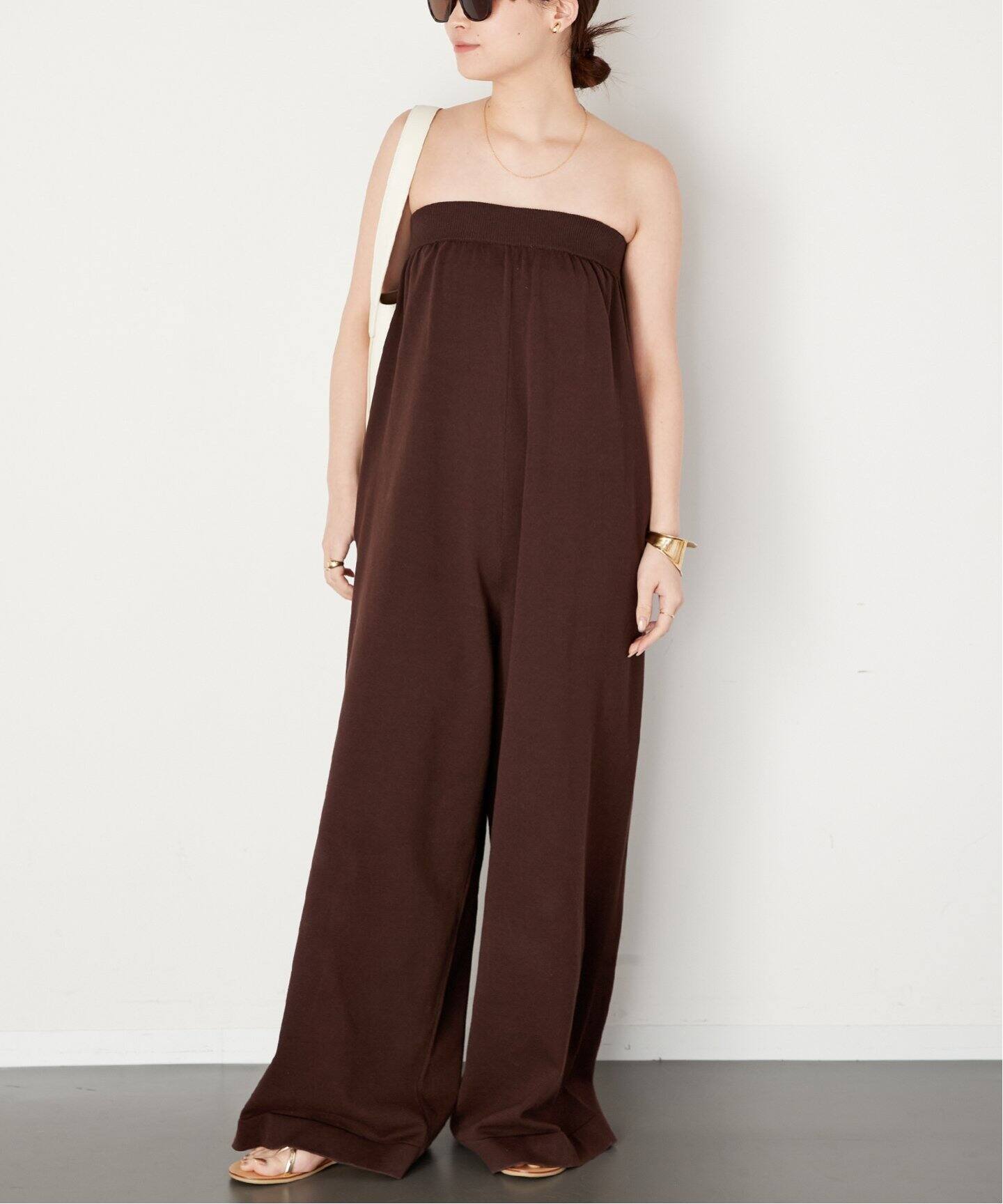 ADAWAS/アダワス】 COMPACT COTTON TUBEROMPERS（つなぎ  