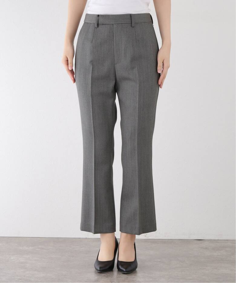 Col Pierrot/コルピエロ】WOOL GABARDINE TIGHT FLARE パンツ 