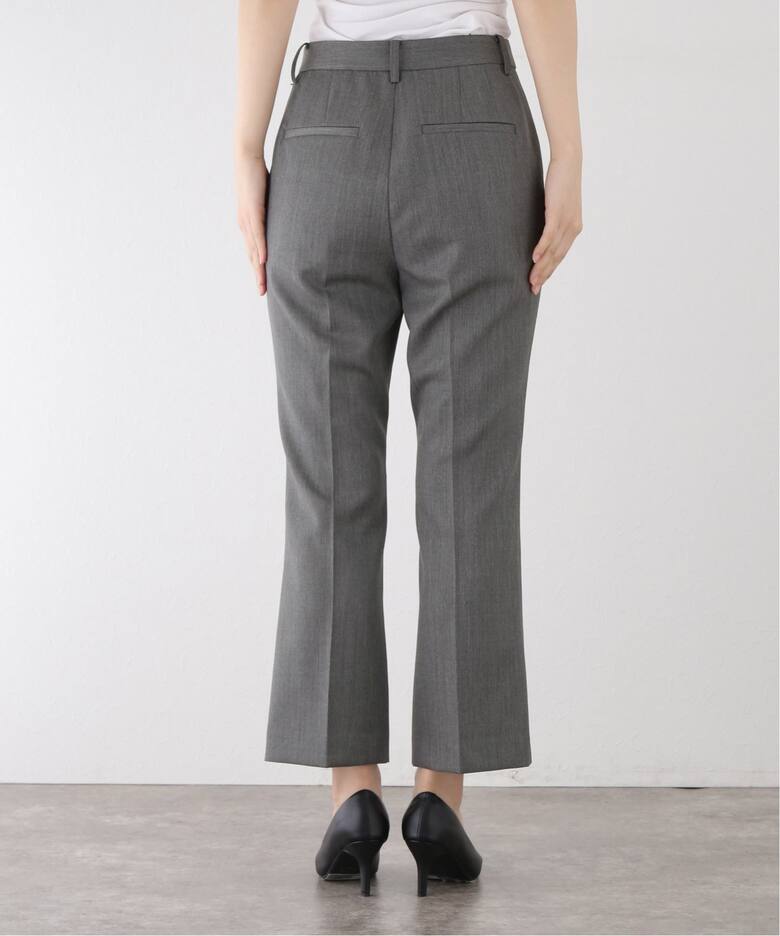 Col Pierrot/コルピエロ】WOOL GABARDINE TIGHT FLARE パンツ