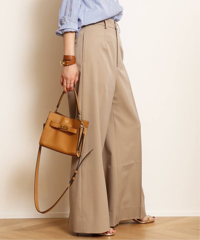 GABARDINE WIDE パンツ（スラックス）｜MUSE de Deuxieme Classe 