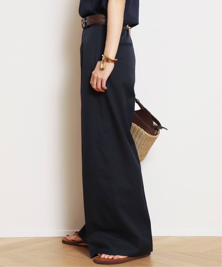 GABARDINE WIDE パンツ（スラックス）｜MUSE de Deuxieme Classe 