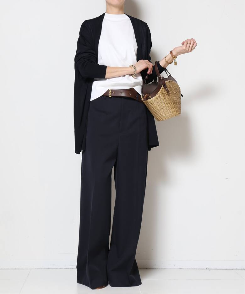 GABARDINE WIDE パンツ（スラックス）｜MUSE de Deuxieme Classe  