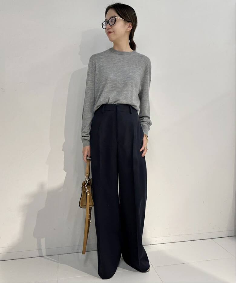 GABARDINE WIDE パンツ（スラックス）｜MUSE de Deuxieme Classe  