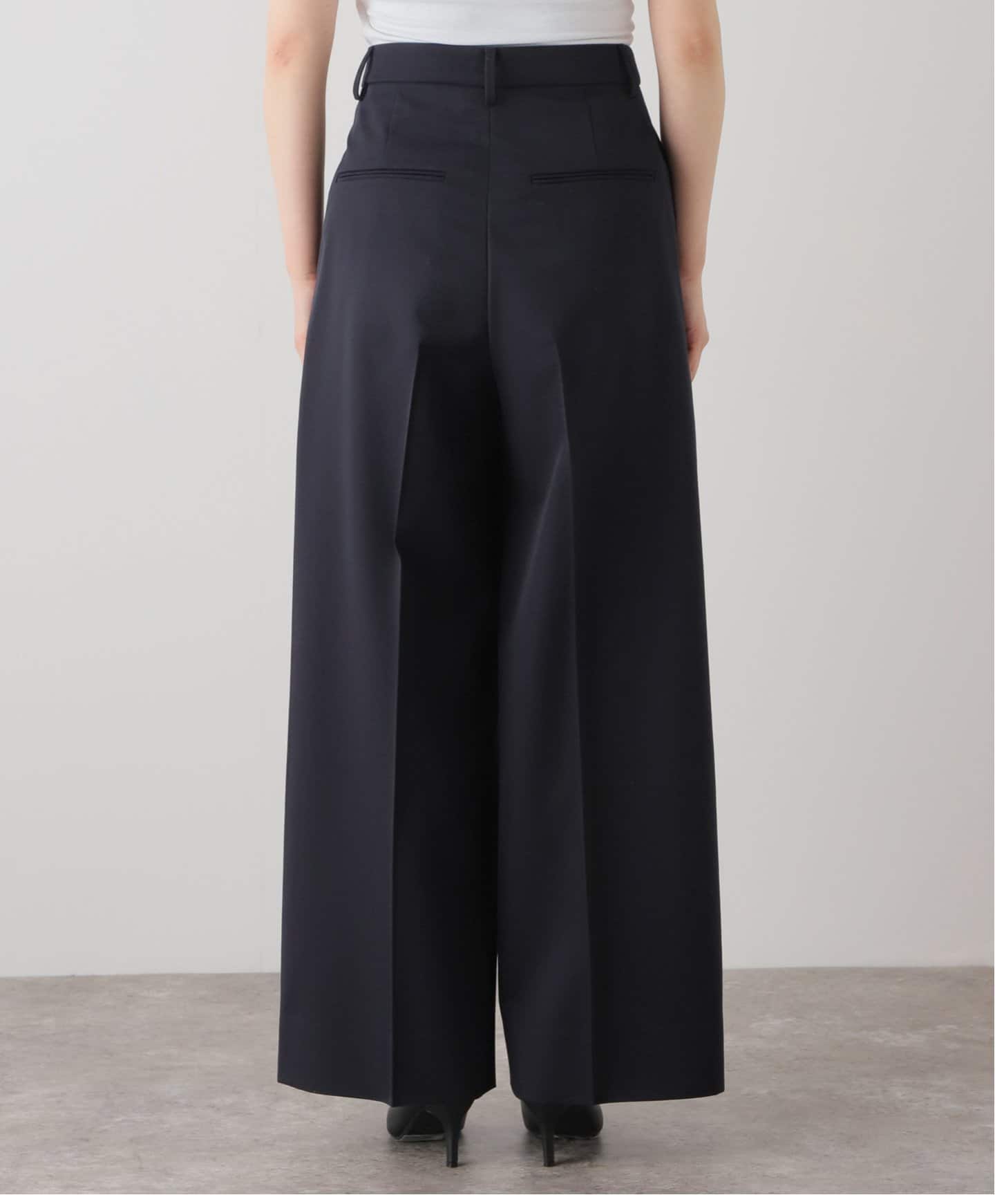 GABARDINE WIDE パンツ（スラックス）｜MUSE de Deuxieme Classe
