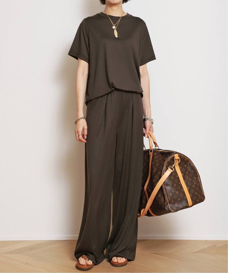 Prime wool jersey パンツ（その他パンツ）｜MUSE de Deuxieme Classe 