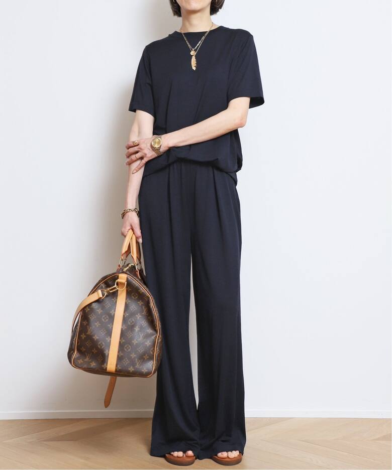 2024SS ドゥーズィエムクラスPrime wool jersey パンツ 