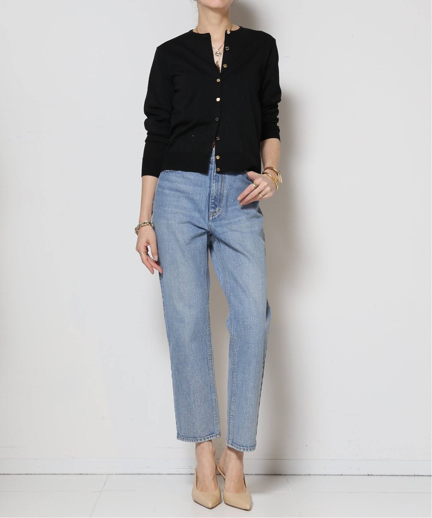 SLIM CROPPED デニム（デニムパンツ・ジーンズ）｜MUSE de Deuxieme  