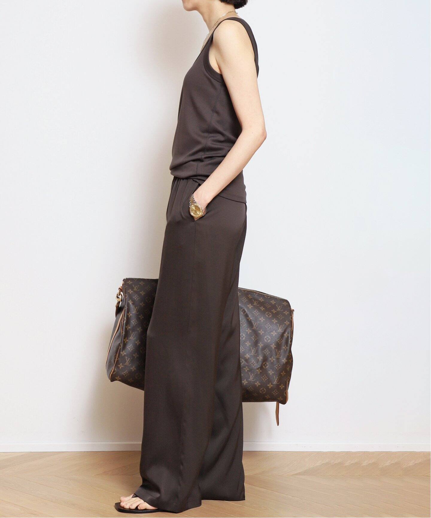 SILKSATIN EASY パンツ（その他パンツ）｜MUSE de Deuxieme Classe  