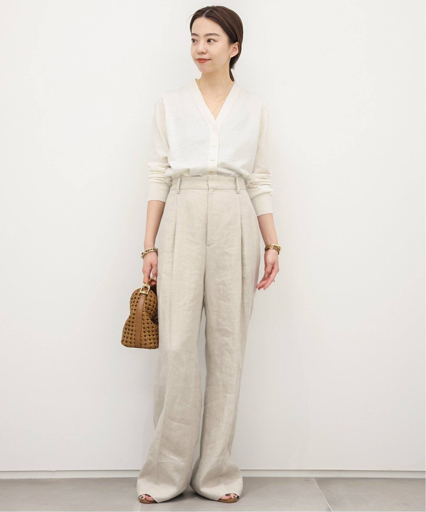 OGLINEN タックパンツ（その他パンツ）｜MUSE de Deuxieme Classe  