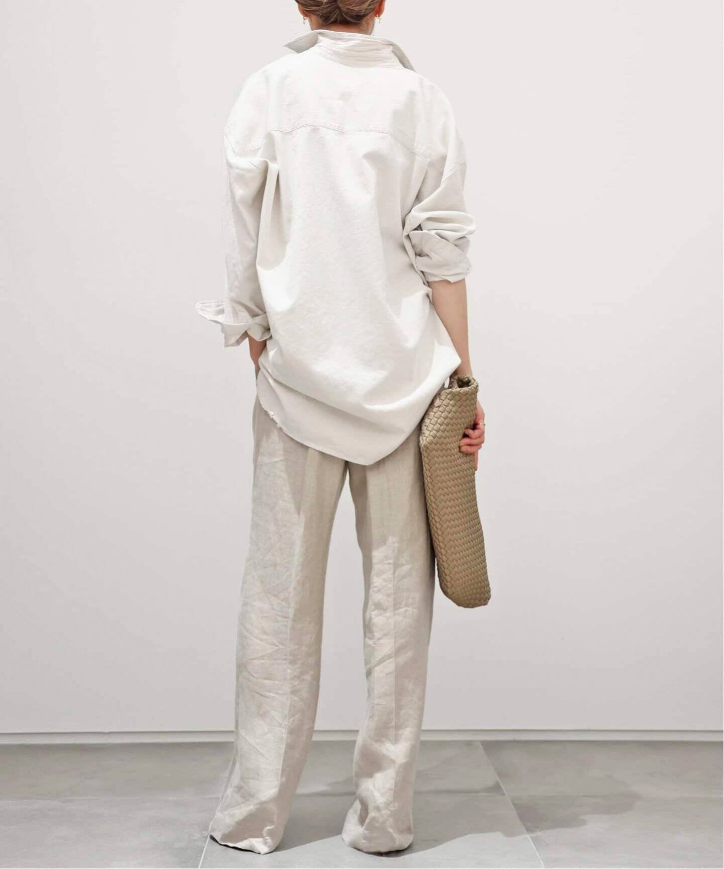OGLINEN タックパンツ（その他パンツ）｜MUSE de Deuxieme Classe 