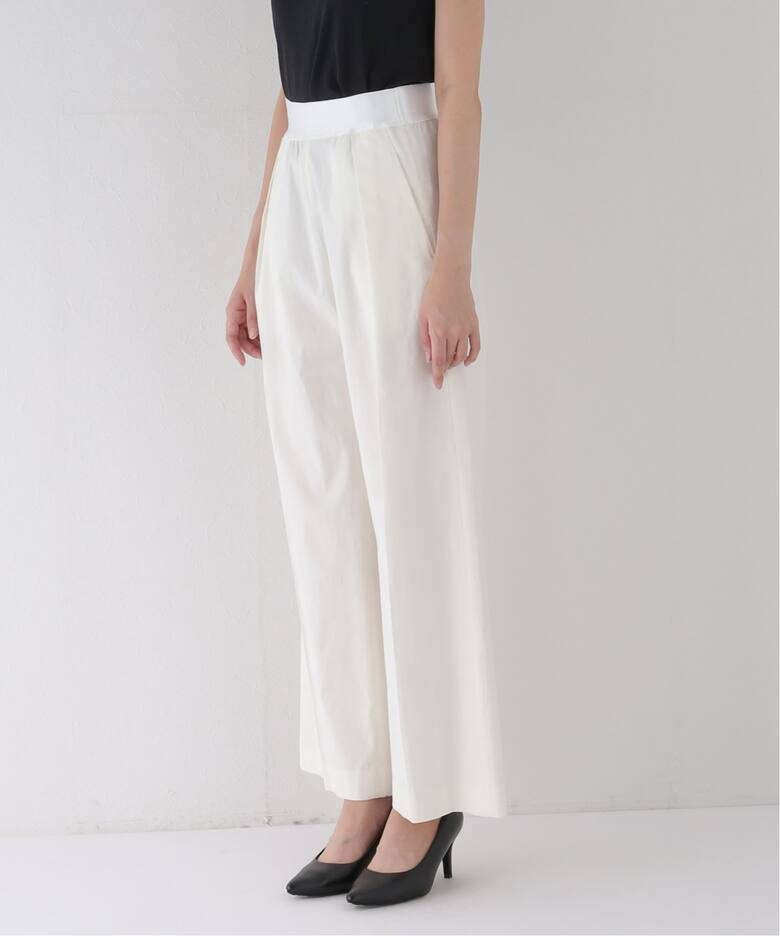 stretch twill タックパンツ（その他パンツ）｜MUSE de Deuxieme 