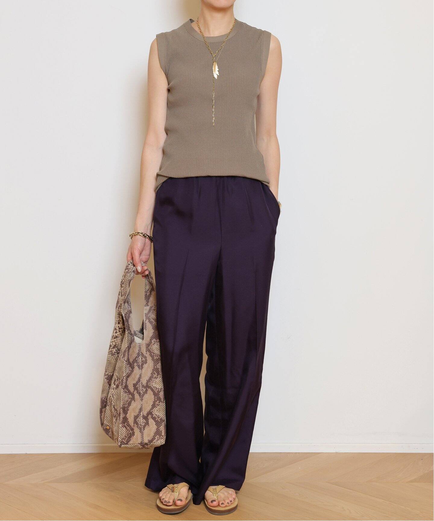 Silk Looker パンツ（スラックス）｜MUSE de Deuxieme Classe 