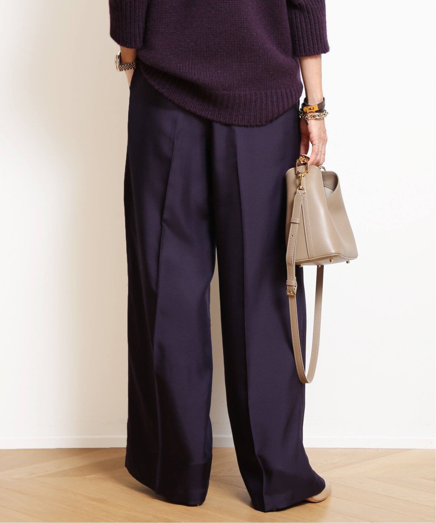 Silk Looker パンツ（スラックス）｜MUSE de Deuxieme Classe 