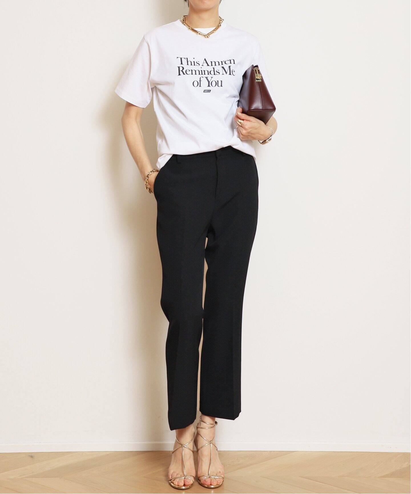 Essential Cropped パンツ（その他パンツ）｜MUSE de Deuxieme Classe 