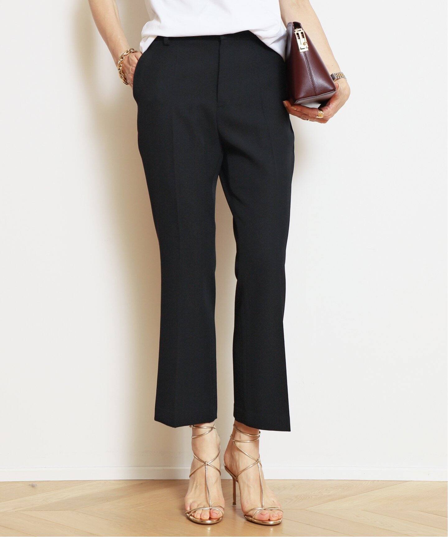 Essential Cropped パンツ（その他パンツ）｜MUSE de Deuxieme Classe 